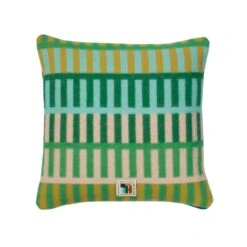 Donna Wilson Shiel Square Cushion - Green -Donna Wilson Store 22 05 25 DonnaWilson 02183