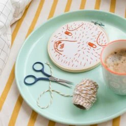 Donna Wilson Cotton Clara Scamp Embroidery Kit -Donna Wilson Store 47699CA1 7920 4734 8400 14470B48013A scaled 1