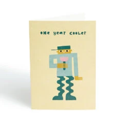 Donna Wilson One Year Cooler Card -Donna Wilson Store CA ONE COOL C1 LoRes