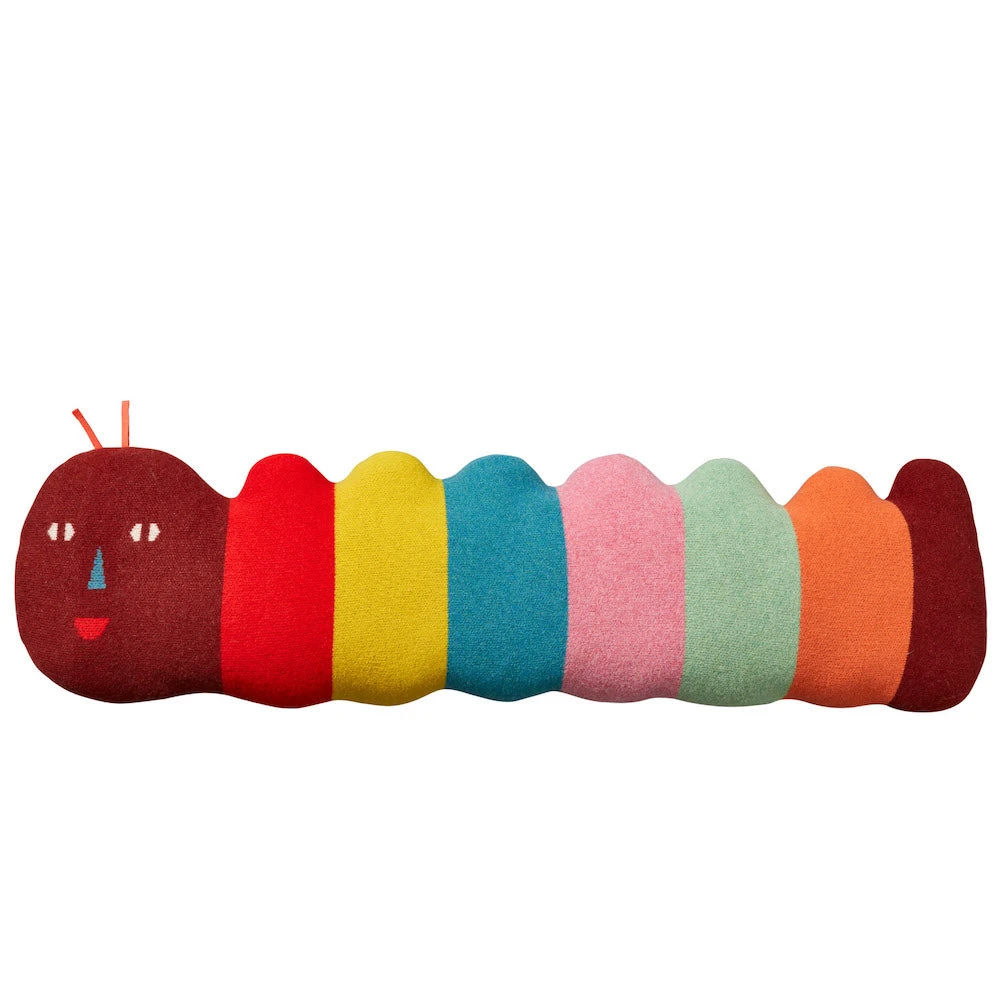 Donna Wilson Caterpillar Bolster Cushion 1 Donna Wilson Caterpillar Bolster Cushion