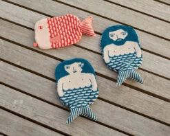 Donna Wilson Mermaid Hot Water Bottle - Blue -Donna Wilson Store Donna Wilson 18 05 14 0351 be9cc9b7 181e 4f98 8841 f4f5b43df67a