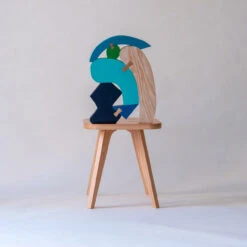 Donna Wilson Abstract Assembly Chair No. 2 -Donna Wilson Store Donna wilson blue chair 1 lo