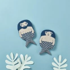 Donna Wilson Merman Hot Water Bottle - Blue -Donna Wilson Store DonnaWilson 2018 05 11 12164 1 scaled 1