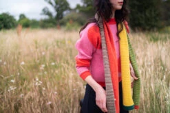 Donna Wilson Dotty Jumper - Nougat -Donna Wilson Store DottySweaterPink S2 LoRes SFW