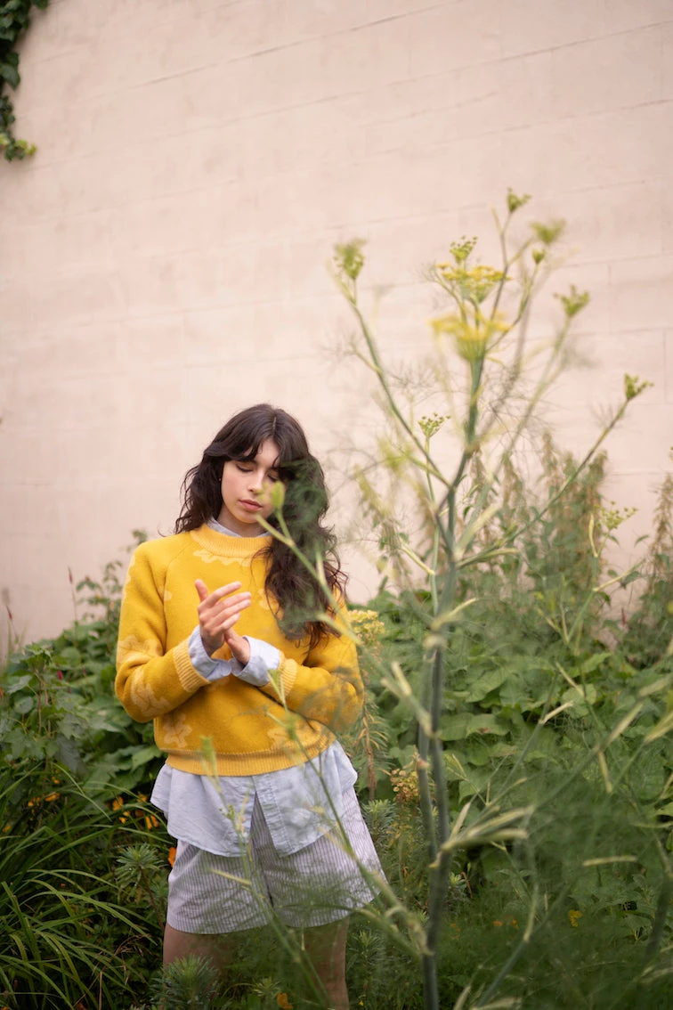 Donna Wilson Fauna Jumper - Daffodil 2 Donna Wilson Fauna Jumper - Daffodil - Image 2