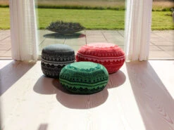 Donna Wilson Frank Pouffe In ZigZag - Green -Donna Wilson Store Frank Ernest Henry pouffe in Zig Zag by Donna Wilson for SCP situ1 lo 9c86378e c46c 465f 9cfc 88a341638ccc