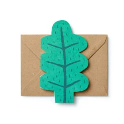 Donna Wilson Leaf Cut-Out Card