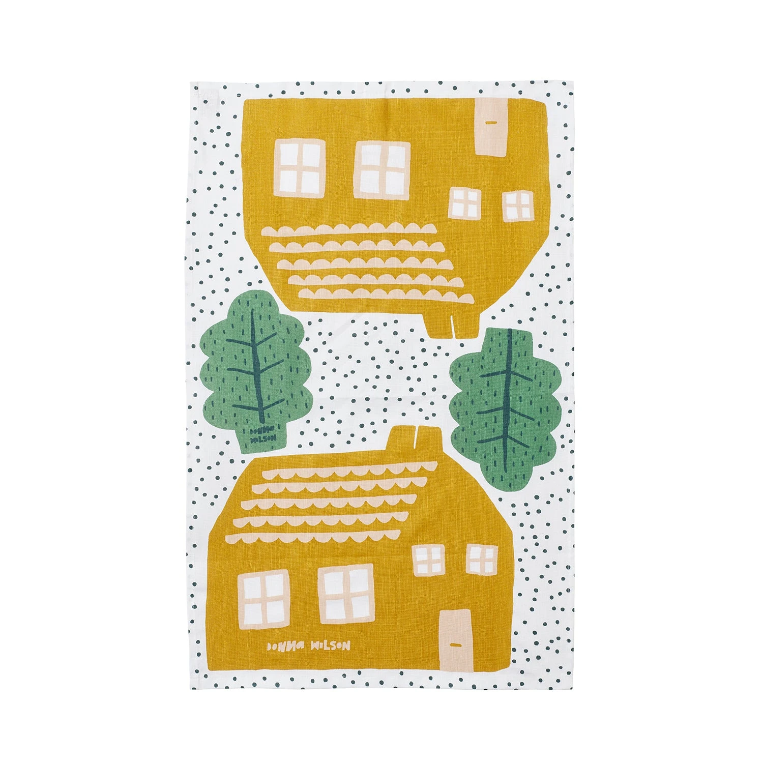 Donna Wilson Make Your Own House Tea Towel Craft Kit 4 Donna Wilson Make Your Own House Tea Towel Craft Kit - Image 4