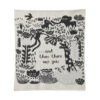 Donna Wilson Menagerie Baby Blanket - Ecru