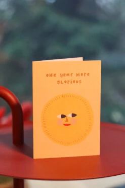 Donna Wilson One Year More Glorious Card -Donna Wilson Store OneYearMoreGlorious S1 SS25 Lottie LoRes