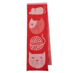 Donna Wilson Mog Totem Scarf Pink