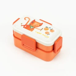 Donna Wilson Fruit Cat Two-Tier Bento Box