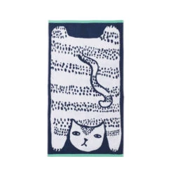 Donna Wilson Cat Hand & Sheet Towel Set -Donna Wilson Store Towels Cat Bath Towel Donna Wilson e4794b5e fdff 4c29 b7b3 9bda520fee00 1