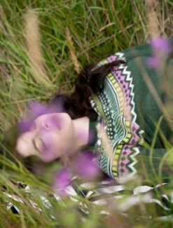 Donna Wilson AW24 Ugie Sweater Serpentine (Dark Green) -Donna Wilson Store UgieSweaterSerpentine S2 LoRes SFW