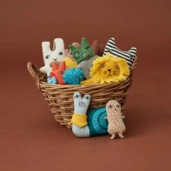 Donna Wilson Wilfred Wolf - Cotton Wee One 5 Donna Wilson Wilfred Wolf - Cotton Wee One -Donna Wilson Store Wee Ones Donna Wilson