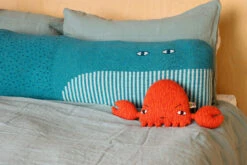 Donna Wilson Whale Bolster Cushion -Donna Wilson Store Whale Bolster Cushion and Crabby 3 Donna Wilson
