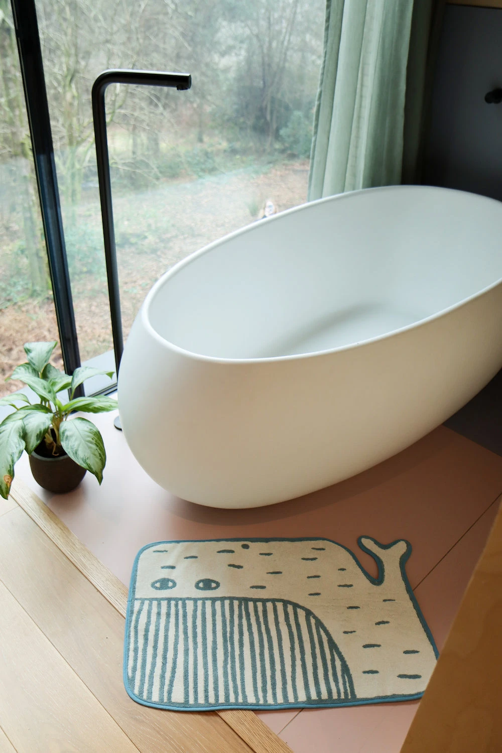 Donna Wilson Whale Bath Mat 4 Donna Wilson Whale Bath Mat - Image 4